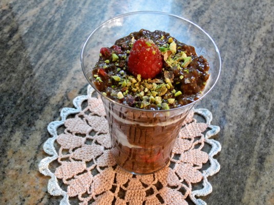 Chia pudding cup
